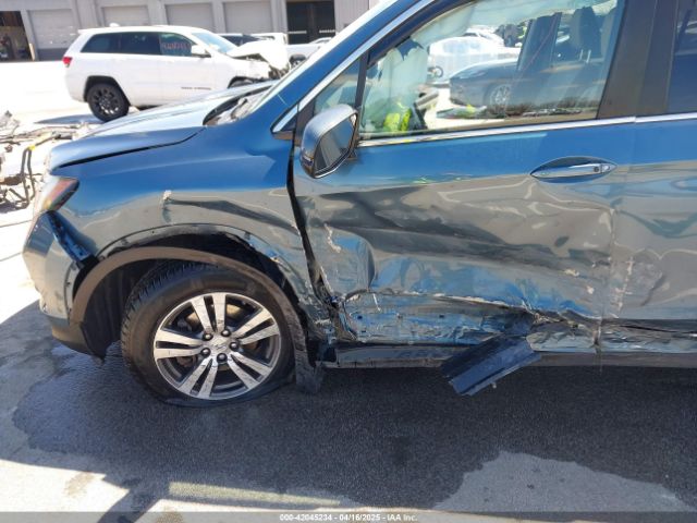 5FNYF6H63GB093430 Honda Pilot Ex-l