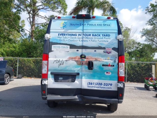3C6LRVBG2NE119197 RAM Promaster 1500 High Roof 136 Wb