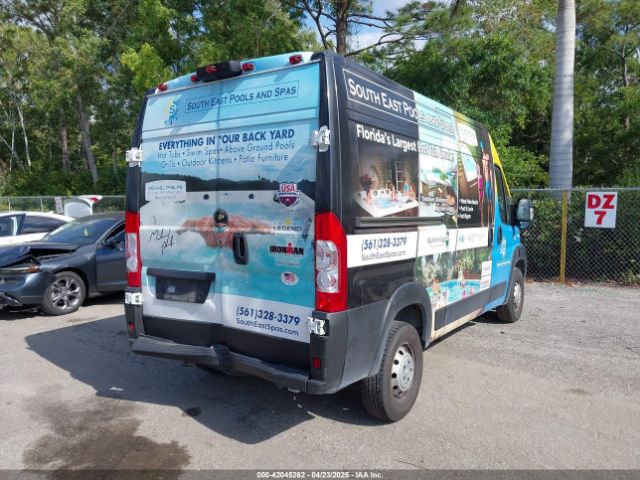 3C6LRVBG2NE119197 RAM Promaster 1500 High Roof 136 Wb