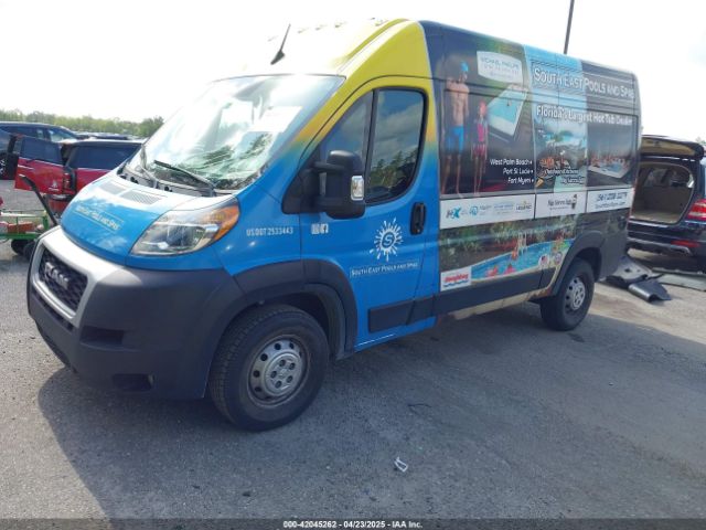 3C6LRVBG2NE119197 RAM Promaster 1500 High Roof 136 Wb