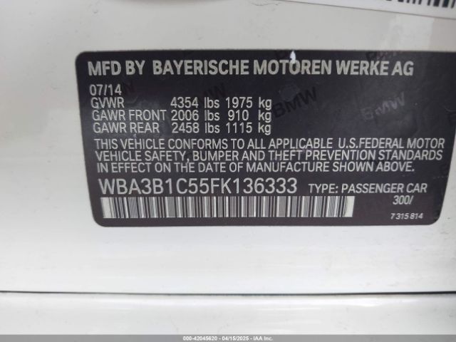 WBA3B1C55FK136333 BMW 320i