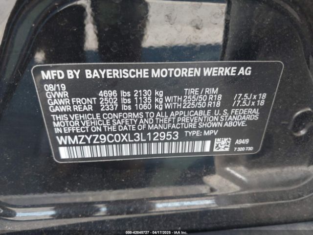2020 MINI COUNTRYMAN WMZYZ9C0XL3L12953 Photo 8
