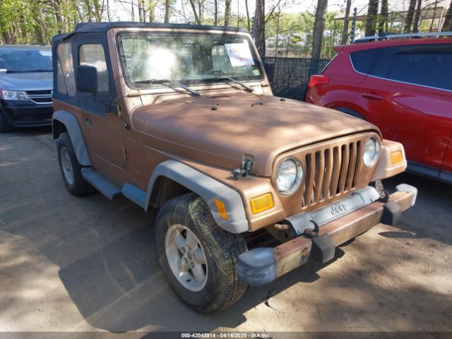 Продаж на аукціоні авто 1999 Jeep Wrangler / Tj Se, vin: 1J4FY29P0XP436003, номер лоту: 42045914