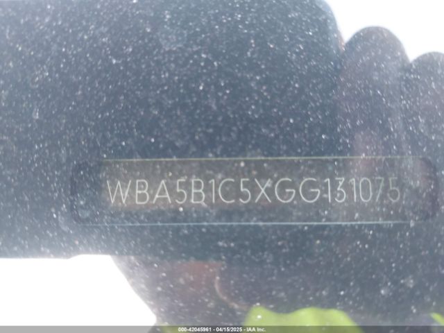 2016 BMW 535I WBA5B1C5XGG131075 Photo 8
