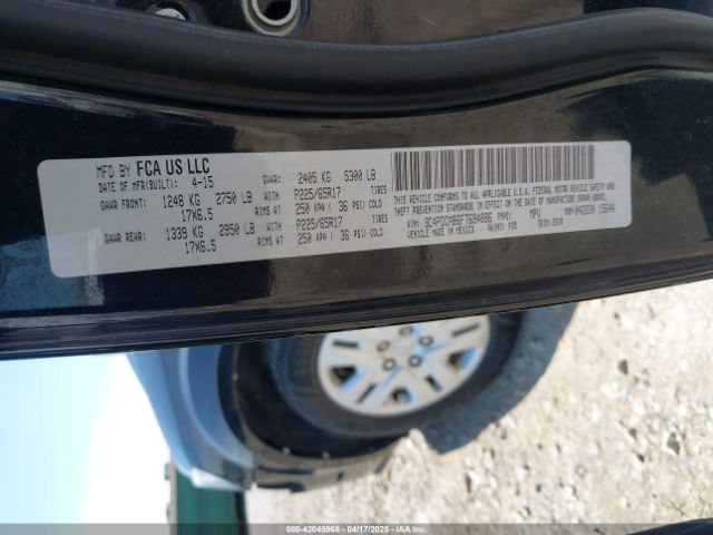 3C4PDCAB6FT694886 Dodge JOURNEY SE