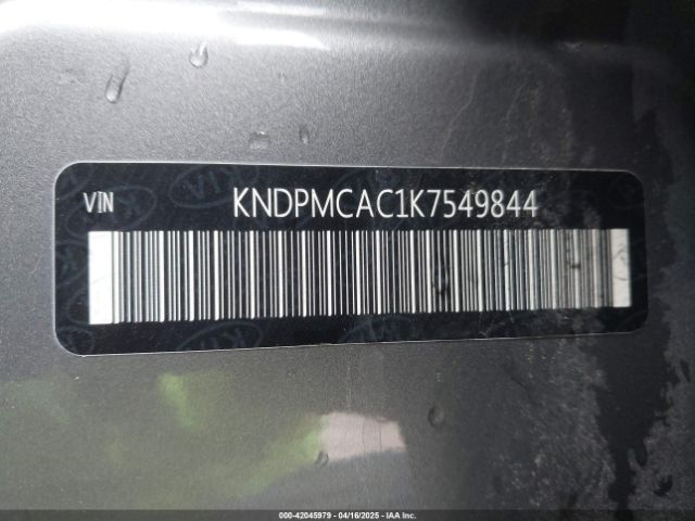 KNDPMCAC1K7549844 KIA Sportage Lx