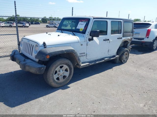1C4BJWDG8HL536673 Jeep Wrangler Unlimited Sport 4x4