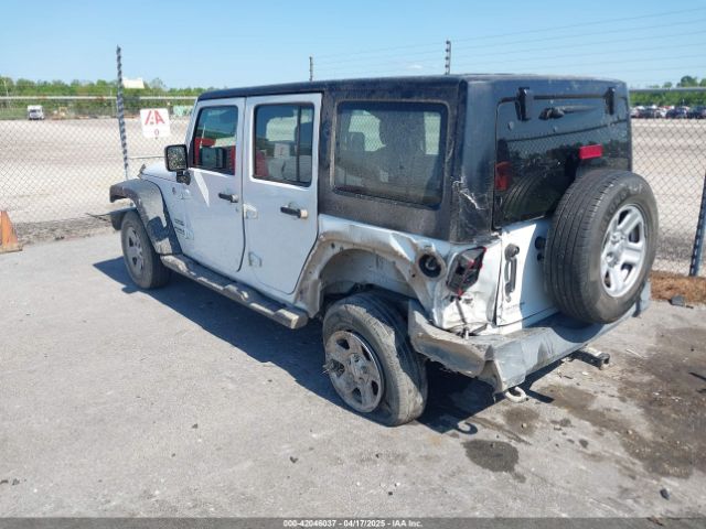 1C4BJWDG8HL536673 Jeep Wrangler Unlimited Sport 4x4