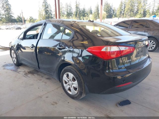 KNAFK4A60F5290540 KIA FORTE LX