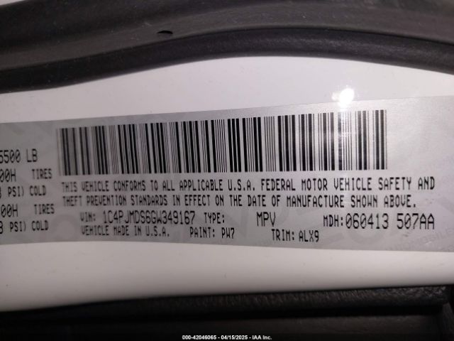 1C4PJMDS6GW349167 Jeep Cherokee High Altitude