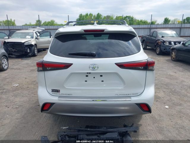 5TDKDRBH6SS576776 Toyota Highlander Platinum