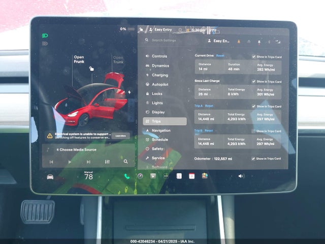 5YJ3E1EA0LF611657 Tesla Model 3 Standard Range Plus Rear-wheel Drive/standard Range Rear-wheel Drive