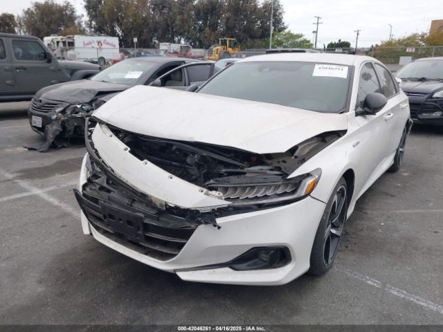 1HGCV3F28NA032108 Honda Accord Hybrid Sport