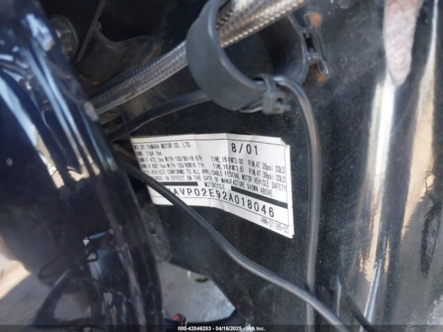 2002 YAMAHA XV1600 JYAVP02E92A018046 Photo 9