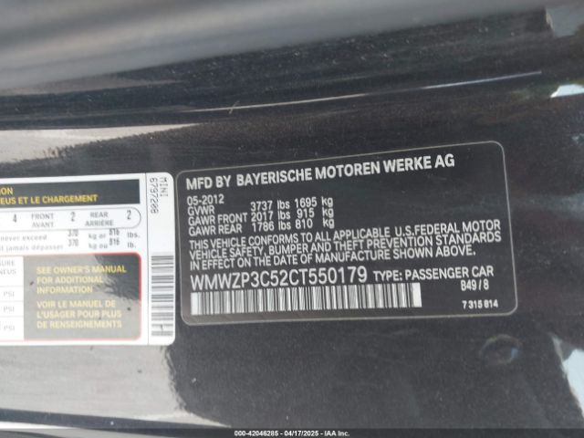 2012 MINI COOPER S WMWZP3C52CT550179 Photo 8
