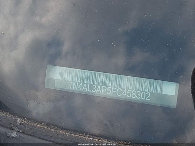 1N4AL3AP5FC458302 Nissan Altima 2.5 Sv