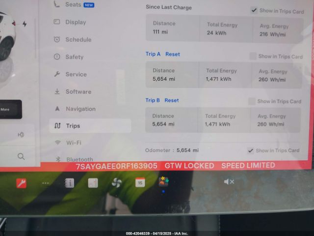 2024 TESLA MODEL Y 7SAYGAEE0RF163905 Photo 6