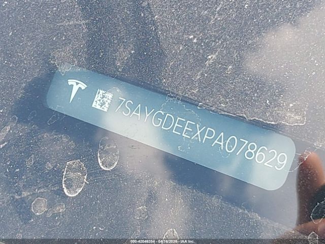 7SAYGDEEXPA078629 Tesla Model Y Awd/long Range Dual Motor All-wheel Drive