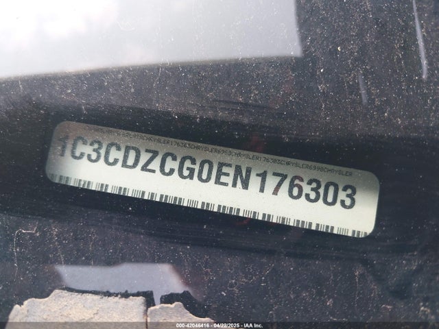 1C3CDZCG0EN176303 Dodge Avenger Sxt