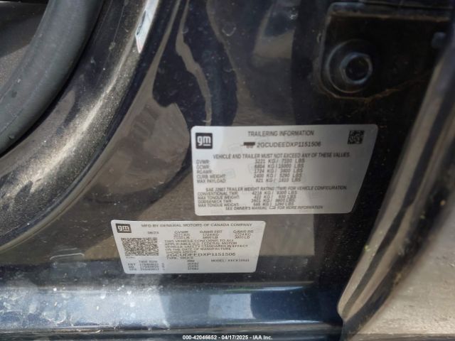 2GCUDEEDXP1151506 Chevrolet Silverado 1500 4wd  Short Bed Rst