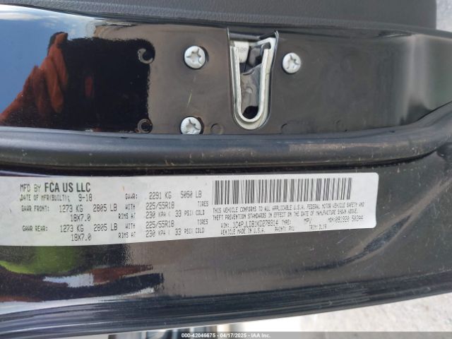 1C4PJLDB1KD278314 Jeep Cherokee Limited Fwd