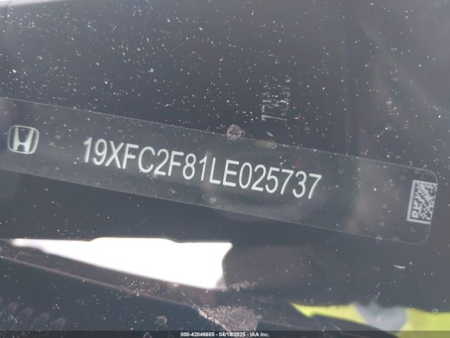 19XFC2F81LE025737 Honda Civic Sport