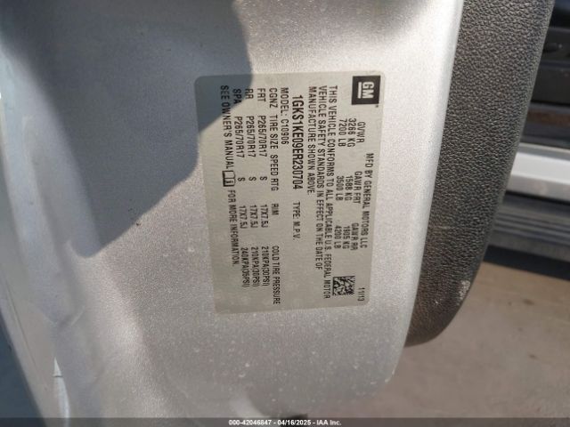 1GKS1KE09ER230704 GMC Yukon Xl 1500 Slt