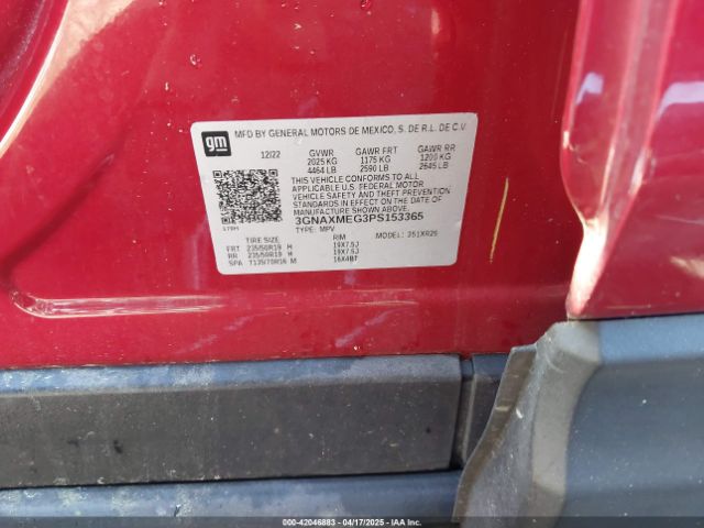 2023 CHEVROLET EQUINOX 3GNAXMEG3PS153365 Photo 8