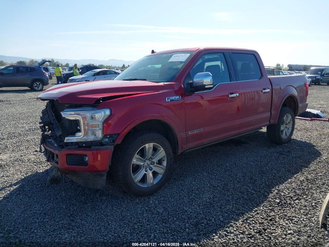 Ford F-150 Platinum 2018 1FTFW1E17JFE49447 Image 2