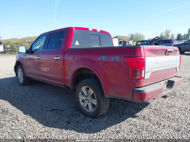 Ford F-150 Platinum 2018 1FTFW1E17JFE49447 Image 3