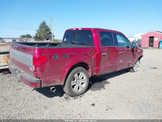 Ford F-150 Platinum 2018 1FTFW1E17JFE49447 Image 4