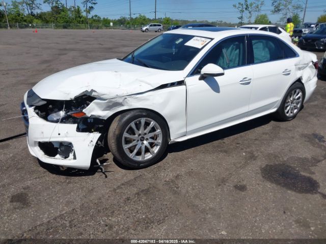 2021 AUDI A4 WAUABAF43MA054386 Photo 1