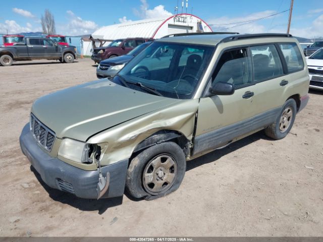 2002 SUBARU FORESTER JF1SF63522H716135 Photo 1