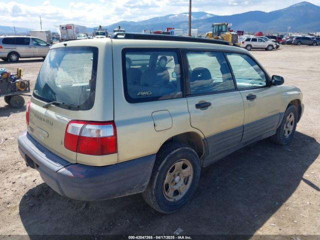 2002 SUBARU FORESTER JF1SF63522H716135 Photo 3