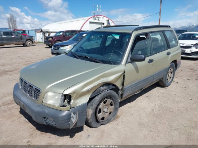 2002 SUBARU FORESTER JF1SF63522H716135 Photo 5