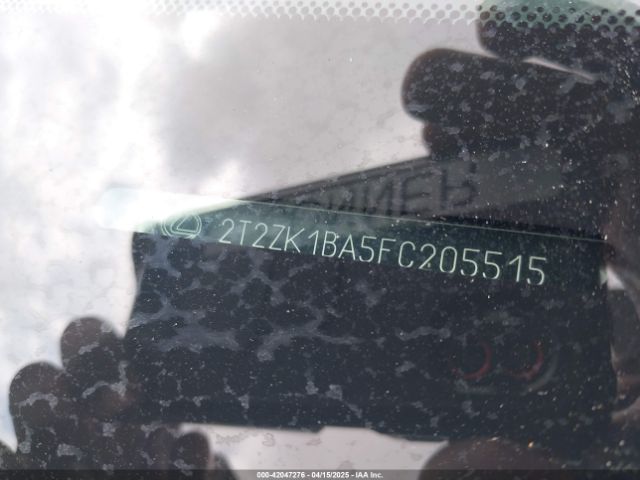 2T2ZK1BA5FC205515 Lexus RX 350