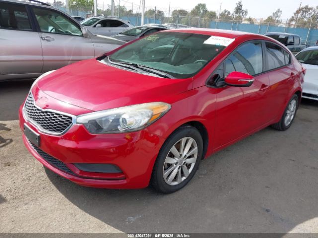 KNAFX4A60E5182208 KIA FORTE LX