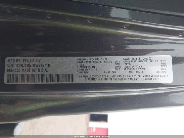 1C4RJXR67RW276710 Jeep Wrangler 4xe Rubicon 4xe