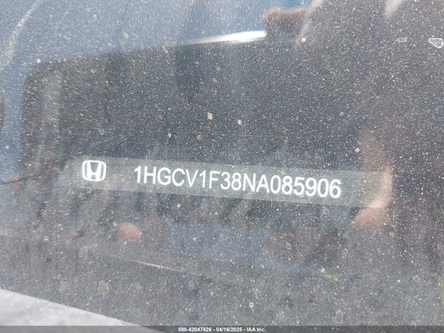 1HGCV1F38NA085906 Honda Accord Sport