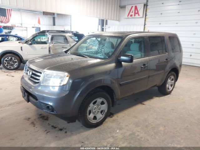 5FNYF4H24FB015111 Honda PILOT LX