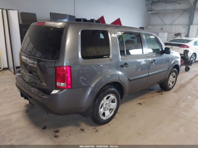 5FNYF4H24FB015111 Honda PILOT LX