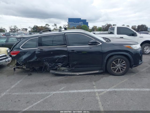 5TDKZRFH5KS572312 Toyota Highlander Xle