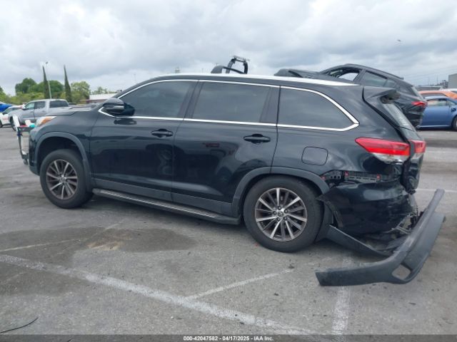 5TDKZRFH5KS572312 Toyota Highlander Xle