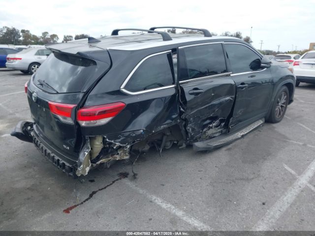 5TDKZRFH5KS572312 Toyota Highlander Xle