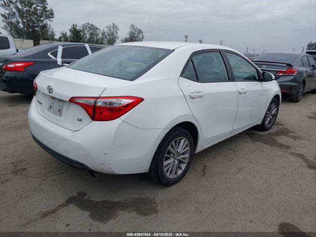 5YFBURHE8EP071168 Toyota Corolla Le Plus