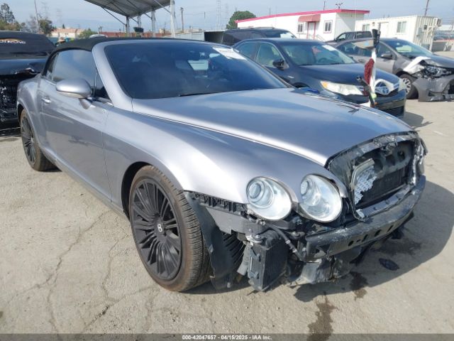 2008 BENTLEY CONTINENTAL GTC SCBDR33W48C054827