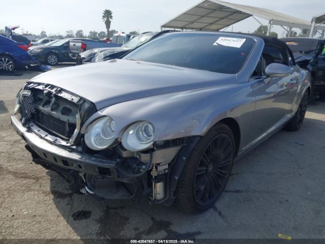 2008 BENTLEY CONTINENTAL GTC SCBDR33W48C054827 Photo 1