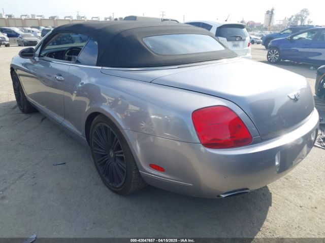2008 BENTLEY CONTINENTAL GTC SCBDR33W48C054827 Photo 2