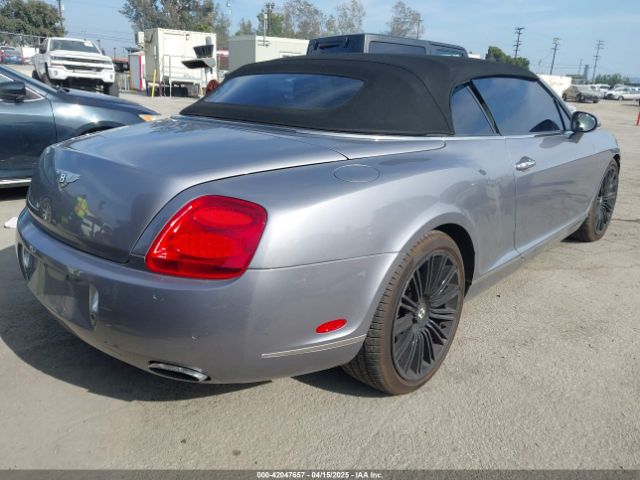 2008 BENTLEY CONTINENTAL GTC SCBDR33W48C054827 Photo 3