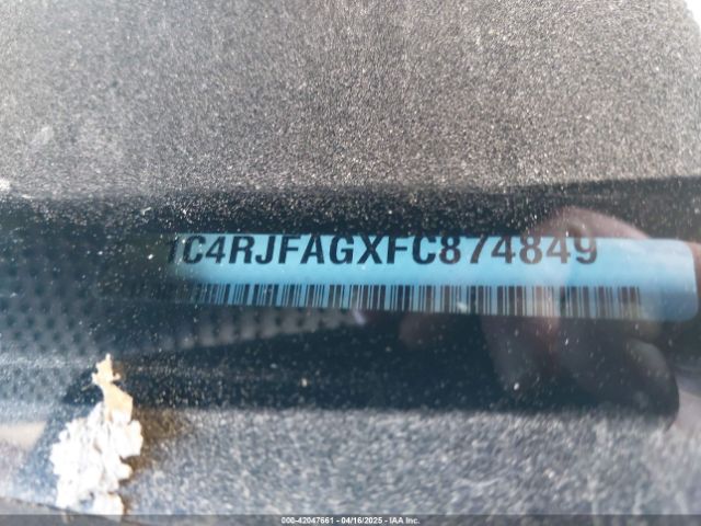 1C4RJFAGXFC874849 Jeep Grand Cherokee Laredo